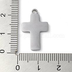 Pendentifs en acier inoxydable 304 anti-ternissement&nbsp;STAS-D025-02P-02