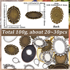 1 borsa con ciondolo in lega cabochon&nbsp;FIND-SC0023-79B-01