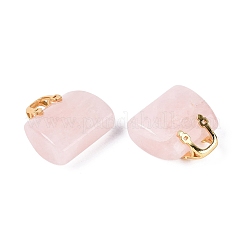 Ciondoli quazo rosa naturale&nbsp;G-Q602-01G-05