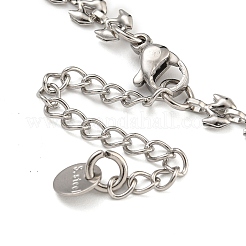 Bracelets à maillons en acier inoxydable 304 pour femmes&nbsp;BJEW-S153-14P