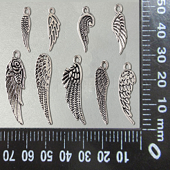 100шт 10 стиля подвески из сплава в тибетском стиле TIBEP-CJ0001-58