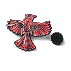 Kardinalvogel-Emaille-Anstecknadeln&nbsp;JEWB-A038-04EB