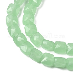 Chapelets de perles en verre imitation jade&nbsp;GLAA-L050-B04