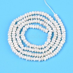 Нити из натурального культивированного пресноводного жемчуга PEAR-T006-32
