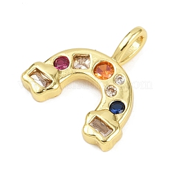 Латунные микро проложить кубического циркония подвески&nbsp;KK-L231-04G-02