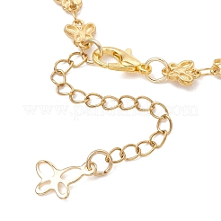 Armbandherstellung aus Schmetterlingsgliederkette aus Edelstahl 304&nbsp;AJEW-JB01597