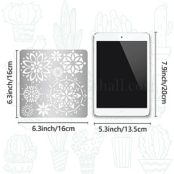 Трафареты для резки штампов мандалы из нержавеющей стали DIY-WH0238-147