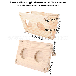 Стойка для кормления сена для кроликов AJEW-WH0119-94