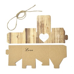 Scatole regalo pieghevoli in carta a tema san valentino&nbsp;CON-P011-01