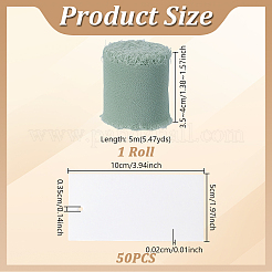 Лента с бахромой из полиэстера длиной 5 м. AJEW-PH0006-41