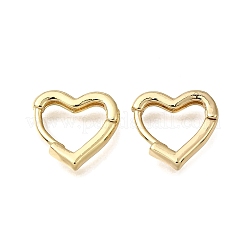 Ottone orecchini a cerchio Huggie&nbsp;EJEW-G473-04G