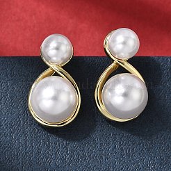 Латунь серьги стержня&nbsp;EJEW-H180-04G