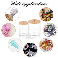 2шт пластик с деревянными контейнерами CON-NB0001-76