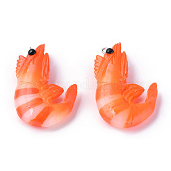 Большие подвески из непрозрачной смолы&nbsp;RESI-N021-25B-01