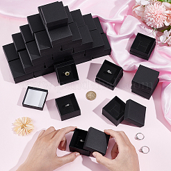 100 шт. квадратные бумажные коробки для хранения колец&nbsp;CON-NB0002-41