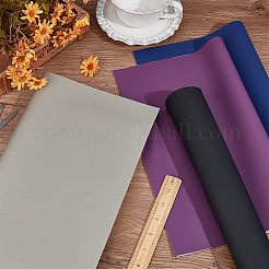 4 Stück Reparaturflicken aus PU-Leder in 4 Farben&nbsp;DIY-CP0011-40B
