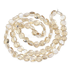 Гальванизируйте прозрачное стекло бисер нитей&nbsp;EGLA-N002-27-F02