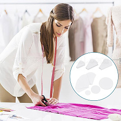 3 пакет 3 шаблона для квилтинга из бумаги DIY-GO0001-25