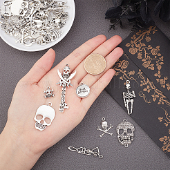 Набор подвесок и звеньев из сплава в тибетском стиле&nbsp;PALLOY-PH0013-91