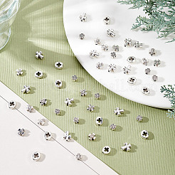 8 пакетик 4-х видов бусин из сплава в тибетском стиле FIND-AR0004-86