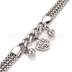 Некорневой браслет из трехслойной нержавеющей стали 201 STAS-E160-29P