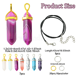 Наборы для изготовления ювелирных изделий из натуральных и синтетических драгоценных камней своими руками&nbsp;DIY-YW0012-32