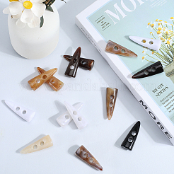 8 стиль пуговицы из смолы&nbsp;BUTT-GF0003-97