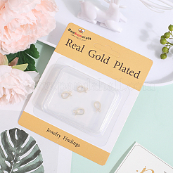 5 шт. стойка покрытие латунь кубический цирконий усилитель укоротитель дужки ZIRC-BBC0002-08