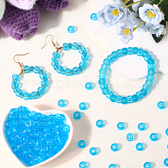 800cs прозрачные пластиковые бусины KY-SP0001-52E