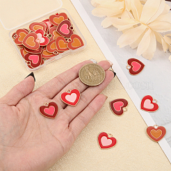 45шт 3 цвета сплава эмалевые подвески&nbsp;ENAM-CA0001-78