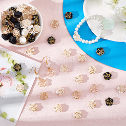 150 шт. 3 вида прозрачных жемчужных бусин из смолы RESI-PA0001-02B