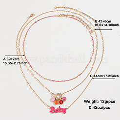 Подвеска из цинкового сплава с эмалью в виде младенца&nbsp;FS-WGECD5D-02