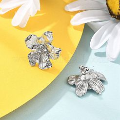 Серьги-гвоздики из нержавеющей стали 304 EJEW-M072-01P