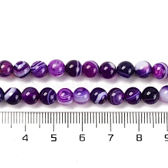 Натуральные полосатые агатовые / полосатые агатовые бусинки&nbsp;LS-G-H037-A02-03