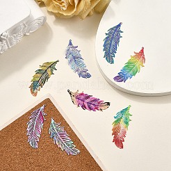 24 шт. 8 стиля ионного покрытия (IP) 201/430 филигранные подвески из нержавеющей стали STAS-YW0002-61