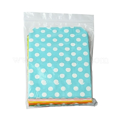 45 шт. 9-х цветные крафт-бумажные пакеты CARB-FS0001-01