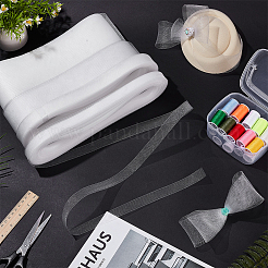 4 рулон 4-х видов сетки из смоляного волокна для аксессуаров одежды&nbsp;DIY-NB0013-75