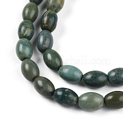 Нити бусин из натурального нефрита шушан&nbsp;G-N346-02B-03