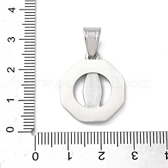 Подвески из хирургической нержавеющей стали 316 со стразами STAS-P412-10P