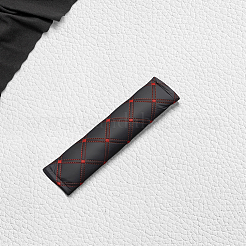 4 шт. универсальные накладки на ремни безопасности автомобиля из искусственной кожи&nbsp;AJEW-CL0001-96B