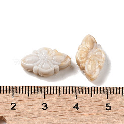 Двухцветные непрозрачные акриловые бусины MACR-M044-07