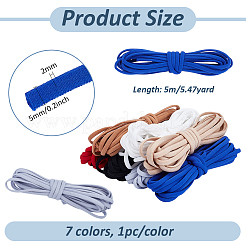 7 Stück elastische Nylonschnur in 7 Farben&nbsp;OCOR-PH0005-60