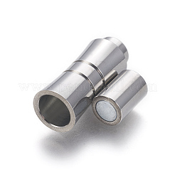 Fermoirs magnétiques en acier inoxydable 304 résistant au ternissement avec emembouts collées&nbsp;STAS-F212-012P