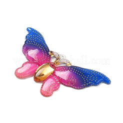 Подвески из смолы градиентного цвета RESI-Q012-03I