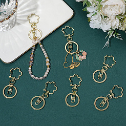 18 шт. застежки для брелка из сплава KEYC-SC0001-72G