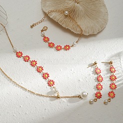 Ожерелье с подвеской из латуни&nbsp;FS-WGFF44D-02