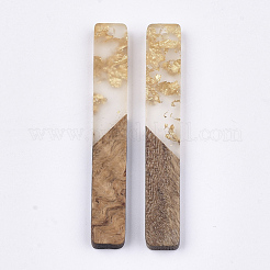 Большие подвески из смолы и дерева&nbsp;X-RESI-S358-39H