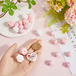 Силиконовые бусины в форме сердца SIL-SC0002-30