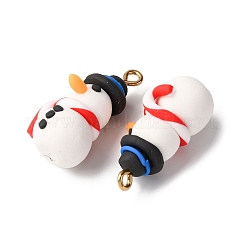 Рождественские подвески из полимерной глины ручной работы CLAY-B007-02A