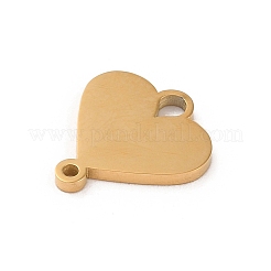 Подвески-сердечки из нержавеющей стали 304&nbsp;STAS-R222-01G